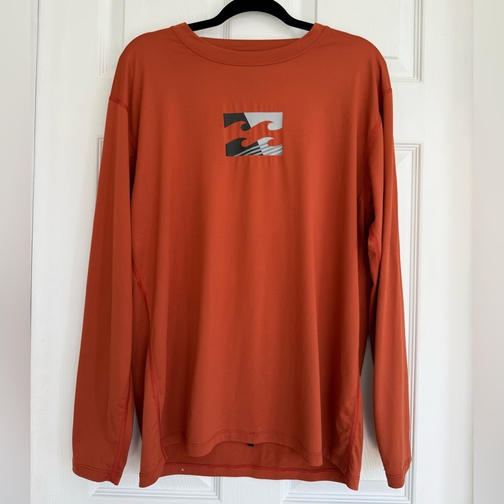 Billabong Burnt Orange Long Sleeve Shirt